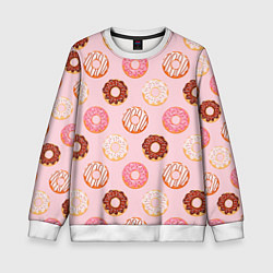 Детский свитшот Pink donuts