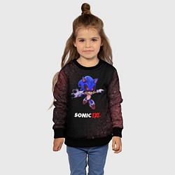 Свитшот детский SONIC EXE - Шум, цвет: 3D-черный — фото 2