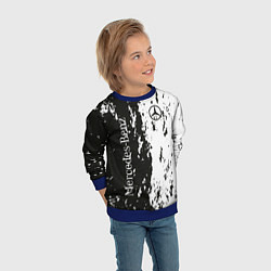 Свитшот детский Mercedes-Benz далматинец, цвет: 3D-синий — фото 2