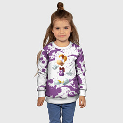 Свитшот детский РЭЙМАН RAYMAN LEGENDS, цвет: 3D-белый — фото 2