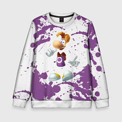 Свитшот детский РЭЙМАН RAYMAN LEGENDS, цвет: 3D-белый