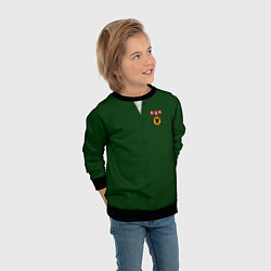 Свитшот детский Hyosan High School uniform, цвет: 3D-черный — фото 2