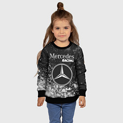 Свитшот детский MERCEDES Racing - Арт, цвет: 3D-черный — фото 2
