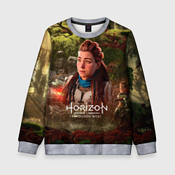 Свитшот детский Horizon Forbidden West Aloy, цвет: 3D-меланж