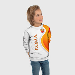 Свитшот детский Рома, цвет: 3D-белый — фото 2
