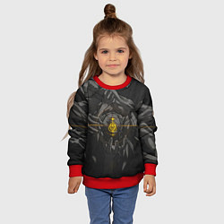 Свитшот детский Босс Элдн Ринг, цвет: 3D-красный — фото 2