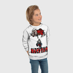 Свитшот детский ELDEN RING время путешествовать Элден Ринг, цвет: 3D-белый — фото 2