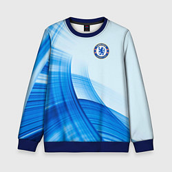 Свитшот детский Chelsea FC челси фк, цвет: 3D-синий