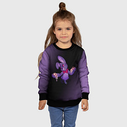 Свитшот детский FNAF - БОННИ, цвет: 3D-черный — фото 2