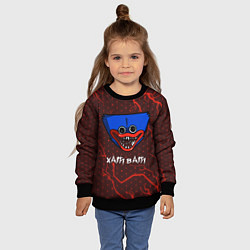 Свитшот детский ХАГИ ВАГИ Молнии 4, цвет: 3D-черный — фото 2