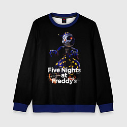 Свитшот детский Five Nights at Freddys: Security Breach воспитател, цвет: 3D-синий