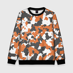 Детский свитшот Orange Camo