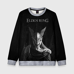 Свитшот детский ELDEN RING FEARLESS B&W, цвет: 3D-меланж