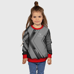 Свитшот детский Infinity Autosport, цвет: 3D-красный — фото 2