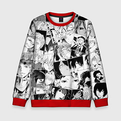 Детский свитшот Bungo Stray Dogs pattern