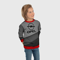 Свитшот детский Opel astra, цвет: 3D-красный — фото 2