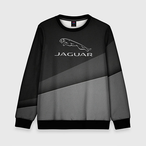 Детский свитшот JAGUR оттенки серого / 3D-Черный – фото 1