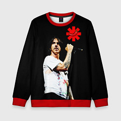 Свитшот детский Red Hot Chili Peppers RHCP, цвет: 3D-красный