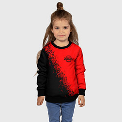 Свитшот детский NISSAN Краска, цвет: 3D-черный — фото 2
