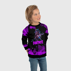 Свитшот детский Fortnite - RAVEN, цвет: 3D-черный — фото 2