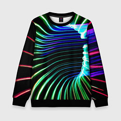 Детский свитшот Portal Fashion pattern Neon