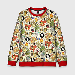 Свитшот детский Studio Ghibli Hero, цвет: 3D-красный