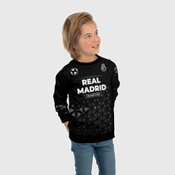 Свитшот детский Real Madrid Форма Champions, цвет: 3D-черный — фото 2