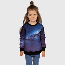 Свитшот детский Космос просто космос!, цвет: 3D-черный — фото 2