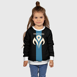 Свитшот детский Dune: Spice Wars раса Smugglers, цвет: 3D-белый — фото 2