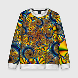 Детский свитшот FRACTAL COLOR PATTERN