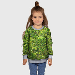 Свитшот детский Камуфляж Дубки, цвет: 3D-меланж — фото 2