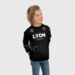 Свитшот детский Lyon Champions Uniform, цвет: 3D-черный — фото 2