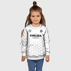 Свитшот детский Chelsea Champions Униформа, цвет: 3D-белый — фото 2