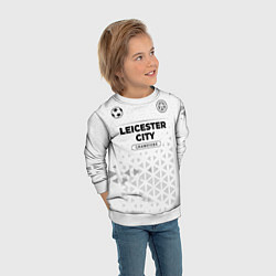 Свитшот детский Leicester City Champions Униформа, цвет: 3D-белый — фото 2