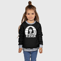 Свитшот детский ELEVEN Очень странные дела, цвет: 3D-меланж — фото 2