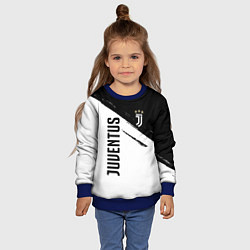 Свитшот детский Ювентус фс, цвет: 3D-синий — фото 2