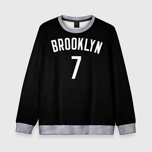 Детский свитшот Кевин Дюрант Бруклин / 3D-Меланж – фото 1
