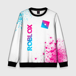 Детский свитшот Roblox Neon Gradient FS