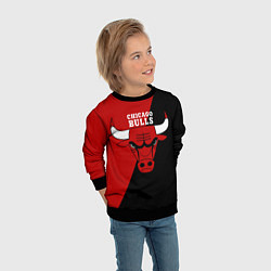 Свитшот детский Chicago Bulls NBA, цвет: 3D-черный — фото 2