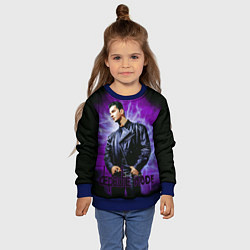 Свитшот детский Depeche Mode - Dave Gahan, цвет: 3D-синий — фото 2