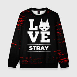 Свитшот детский Stray Love Классика, цвет: 3D-черный