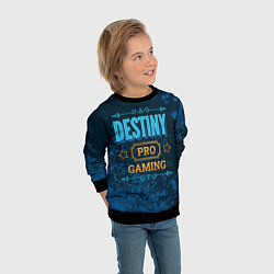 Свитшот детский Игра Destiny: PRO Gaming, цвет: 3D-черный — фото 2
