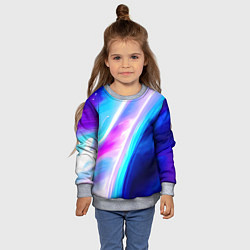 Свитшот детский Звездная вспышка, цвет: 3D-меланж — фото 2