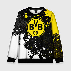 Свитшот детский Borussia Краска, цвет: 3D-черный