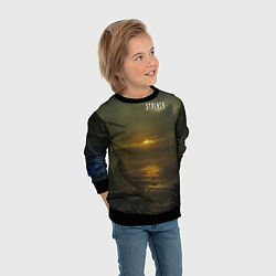Свитшот детский STALKER Закат В Зоне Отчуждения, цвет: 3D-черный — фото 2