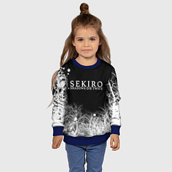 Свитшот детский Sekiro арт, цвет: 3D-синий — фото 2