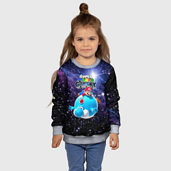 Свитшот детский Super Mario Galaxy - Nintendo, цвет: 3D-меланж — фото 2