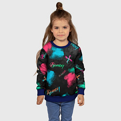 Свитшот детский ANARCHY CS GO, цвет: 3D-синий — фото 2