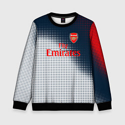 Детский свитшот Arsenal logo абстракция