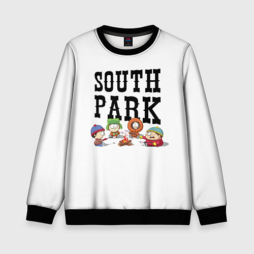 Детский свитшот South park кострёр / 3D-Черный – фото 1